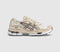 ASICS Gel NYC Trainers White Roasted Coffee