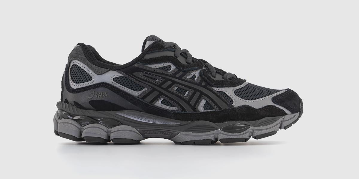 ASICS Gel NYC Trainers Graphite Grey Black – OFFCUTS SHOES by OFFICE
