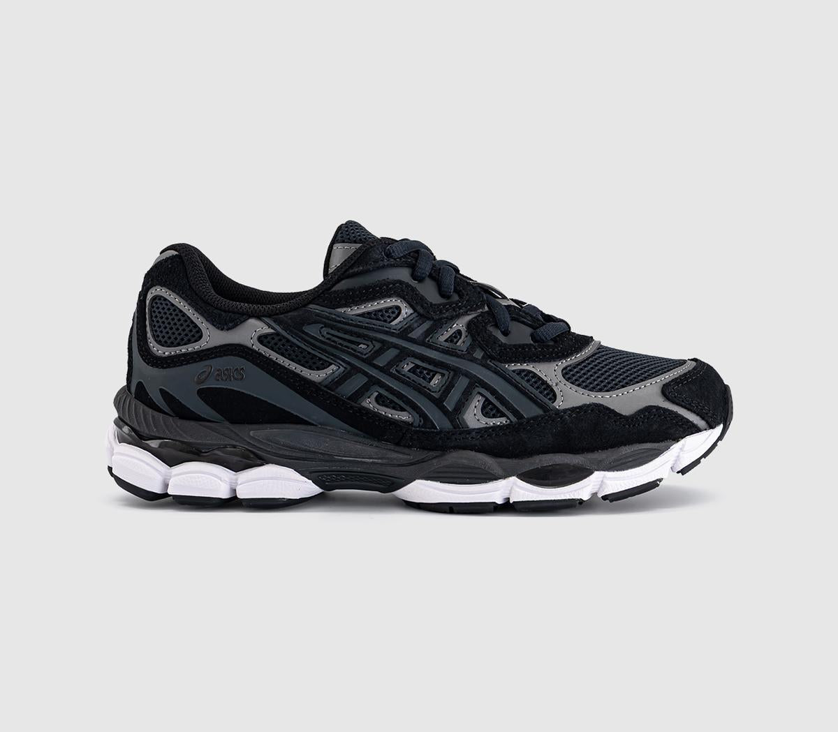 Mens ASICS Gel NYC Trainers Graphite Grey Graphite Grey
