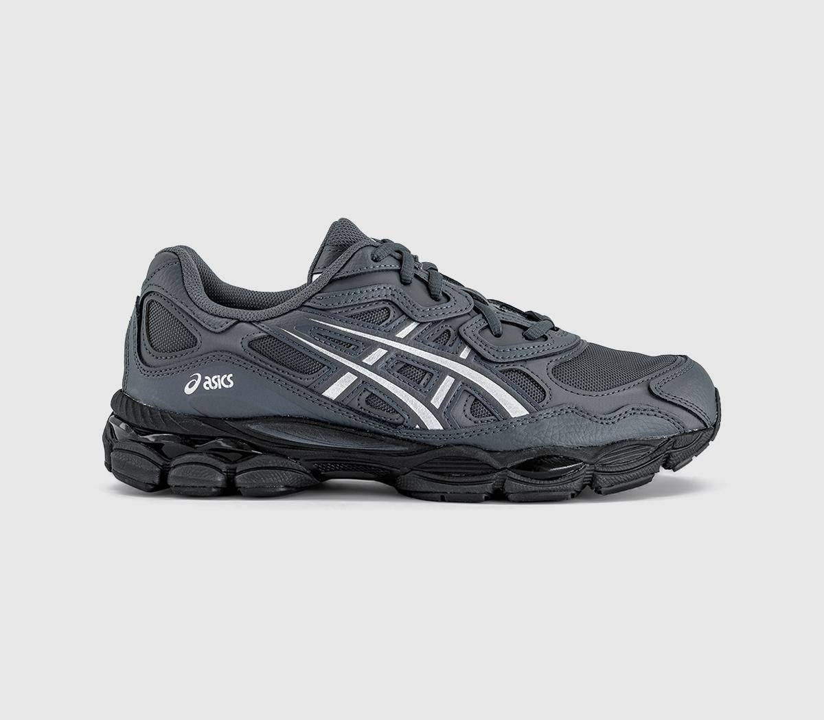 ASICS Gel NYC Trainers Carrier Grey Pure Silver