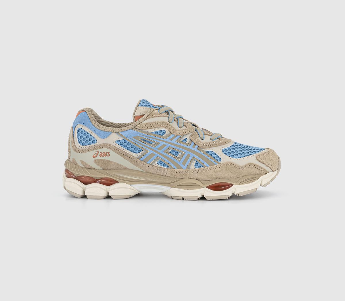 Asics Gel Nyc Trainers Harbour Blue Wood Crepe