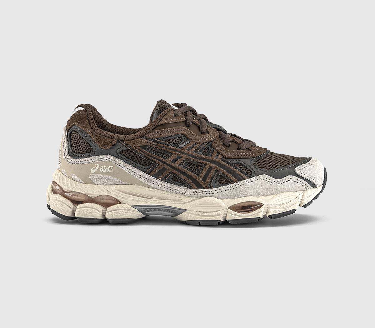 ASICS Gel NYC Trainers Brown Storm Black Coffee