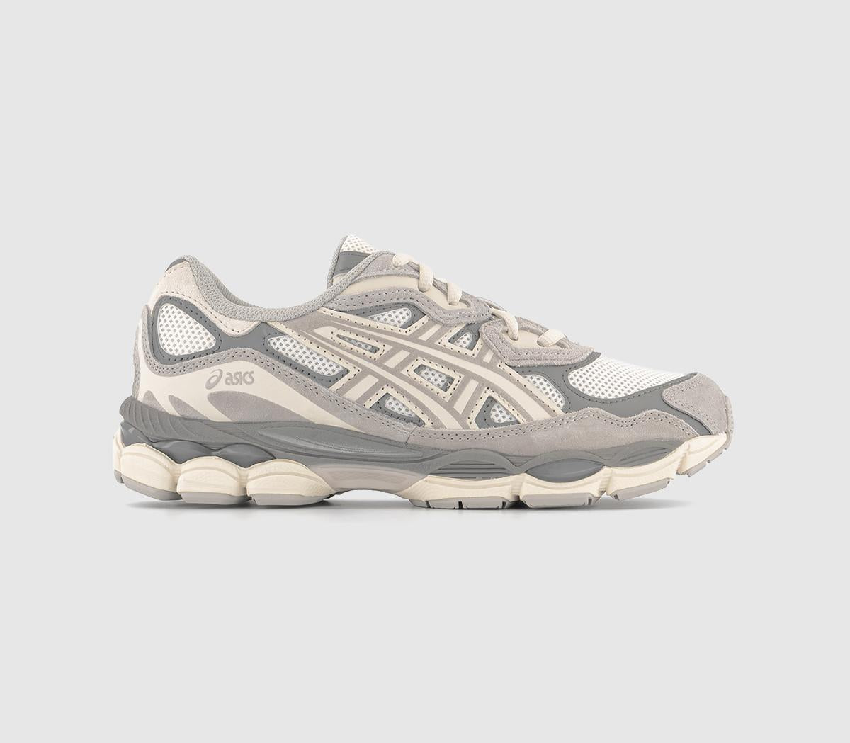 Asics Gel NYC Trainers Cream Oyster Grey