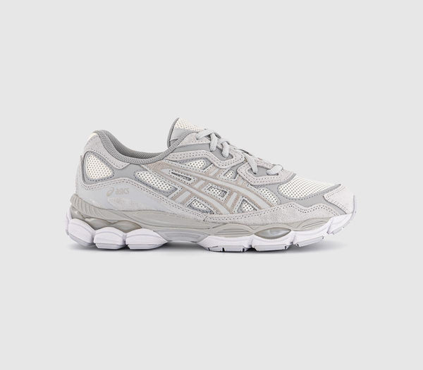 Asics Gel NYC Trainers Cream Grey Cloud