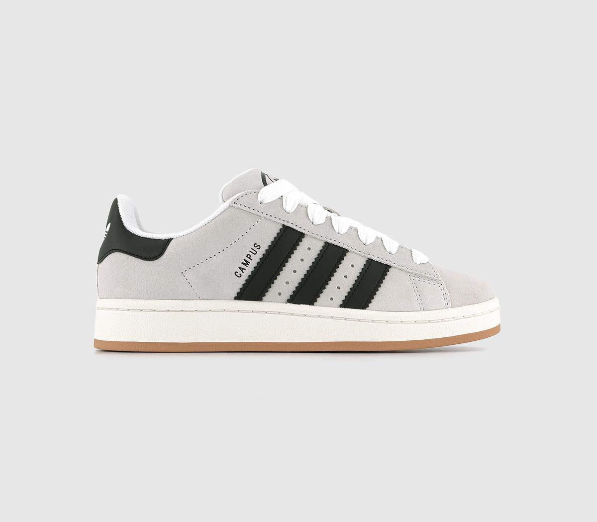 adidas Campus 00's Trainers Crystal White Black Off White UK Size 3.5