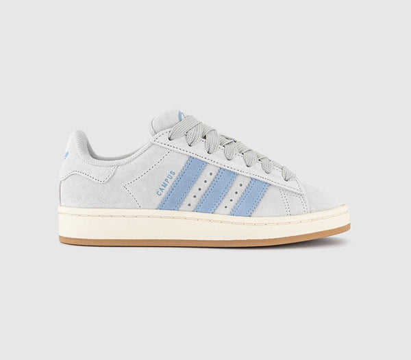  adidas Campus 00S Trainers Grey Cream White Clear Sky Uk Size 5
