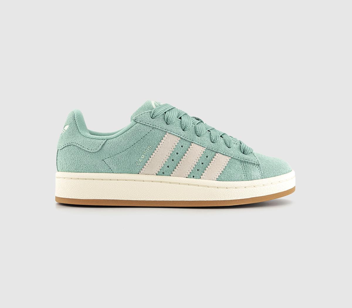 adidas Campus 00's Trainers Hazy Green Off White Hazy Green