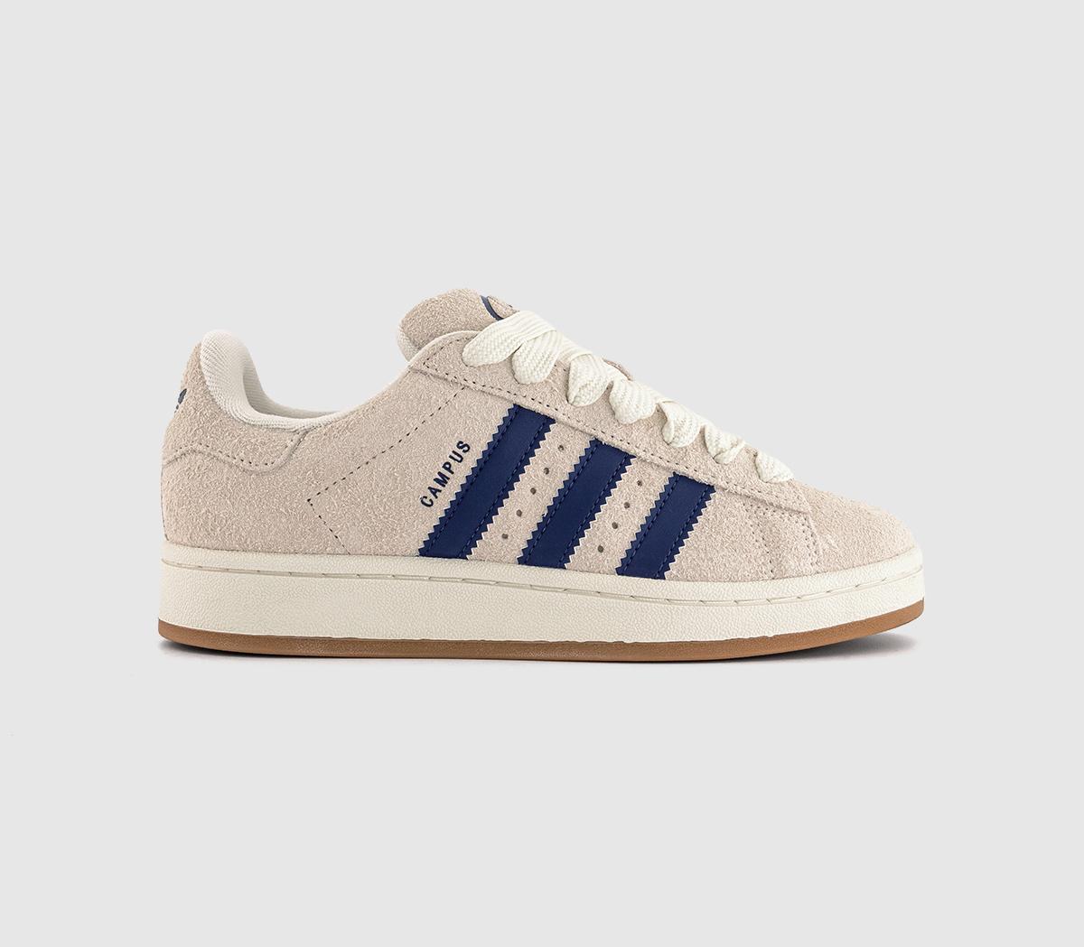 adidas Campus 00s Trainers Cream White Dark Blue Off White