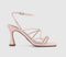 Womens Office Million Dollar  Strappy Sandals Pink