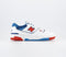 Odd Sizes - Kids New Balance BB550 Gs White Blue Navy Red - UK Sizes Right 5.5/Left 5