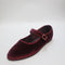 Womens Flabelus Mary Janes Red Velvet UK Size 8