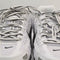 Nike P-6000 Trainers White Black Metallic Silver Black UK Size 6 EU39