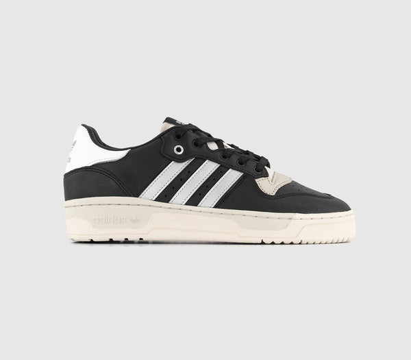 adidas Rivalry Low Consortium Trainers Core Black Silver Met Grey One