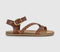 Womens Blowfish Malibu Mylo Sandals Henna Dyecut