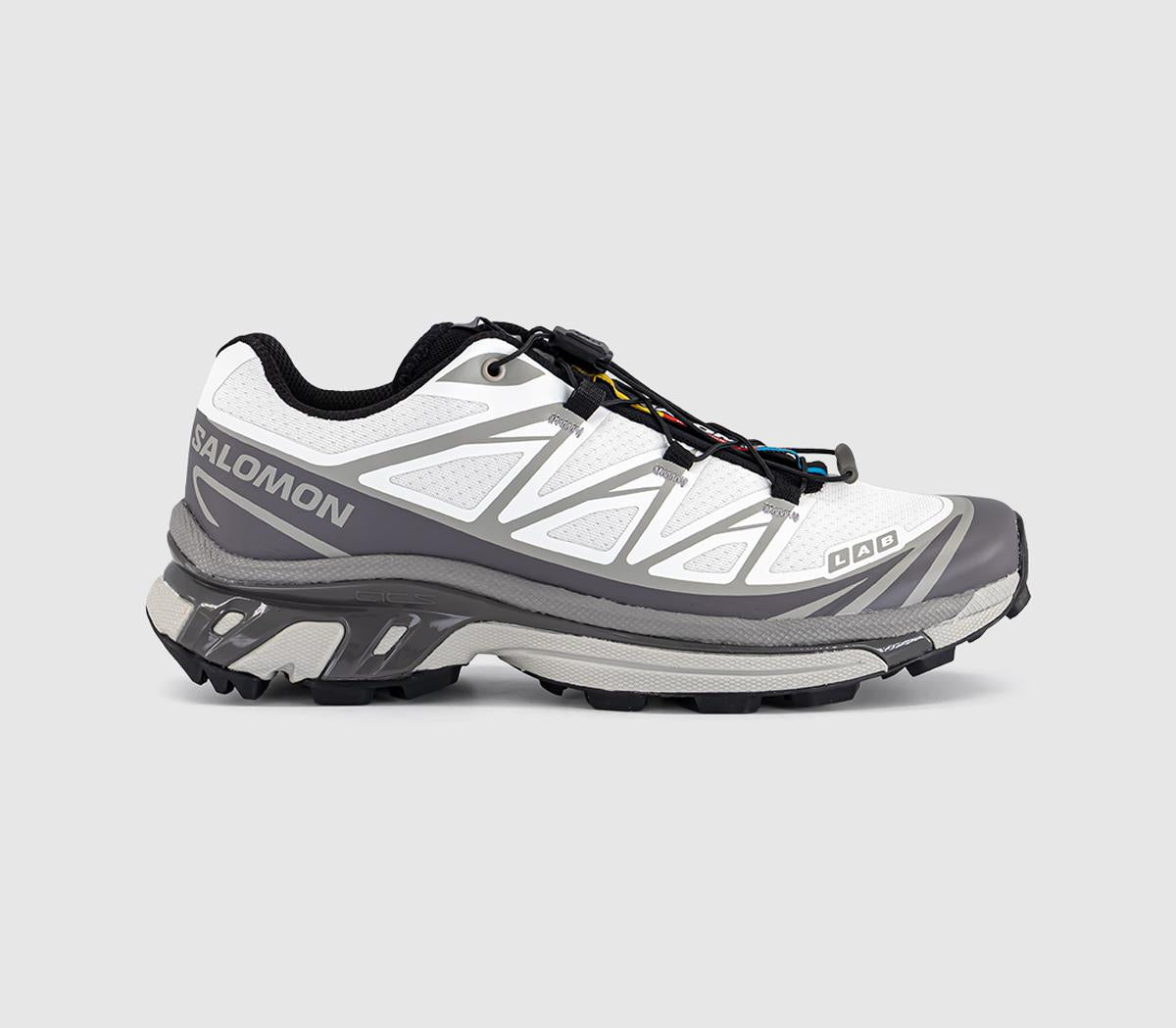Salomon Xt-6 Trainers White Excalibur Paloma