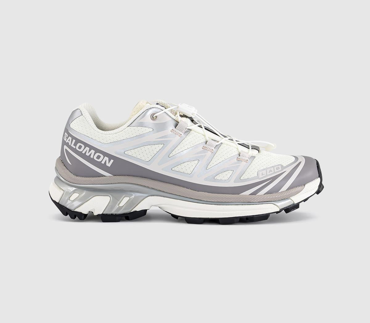 Salomon Xt-6 Trainers Vanilla Ice Silver Lilac Ash