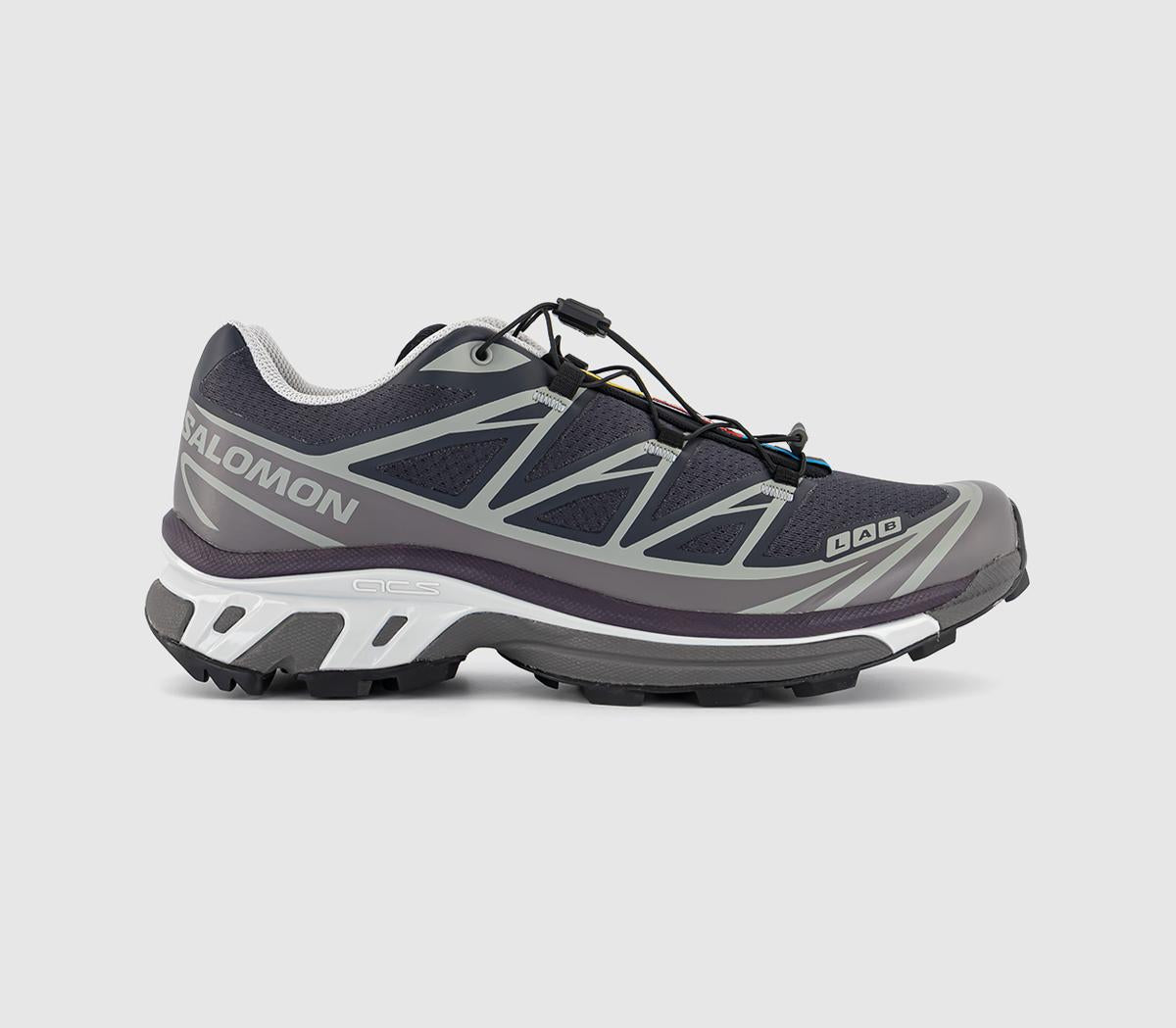 Salomon XT-6 Trainers Nine Iron Excalibur Plum Perfect