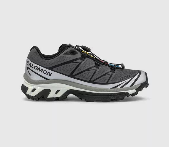 Salomon Xt-6 Trainers Castlerock Silver Vanilla