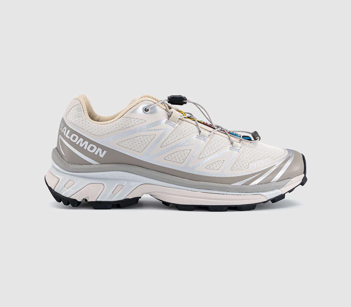 Salomon XT-6 Trainers Rainy Day Paloma Silver
