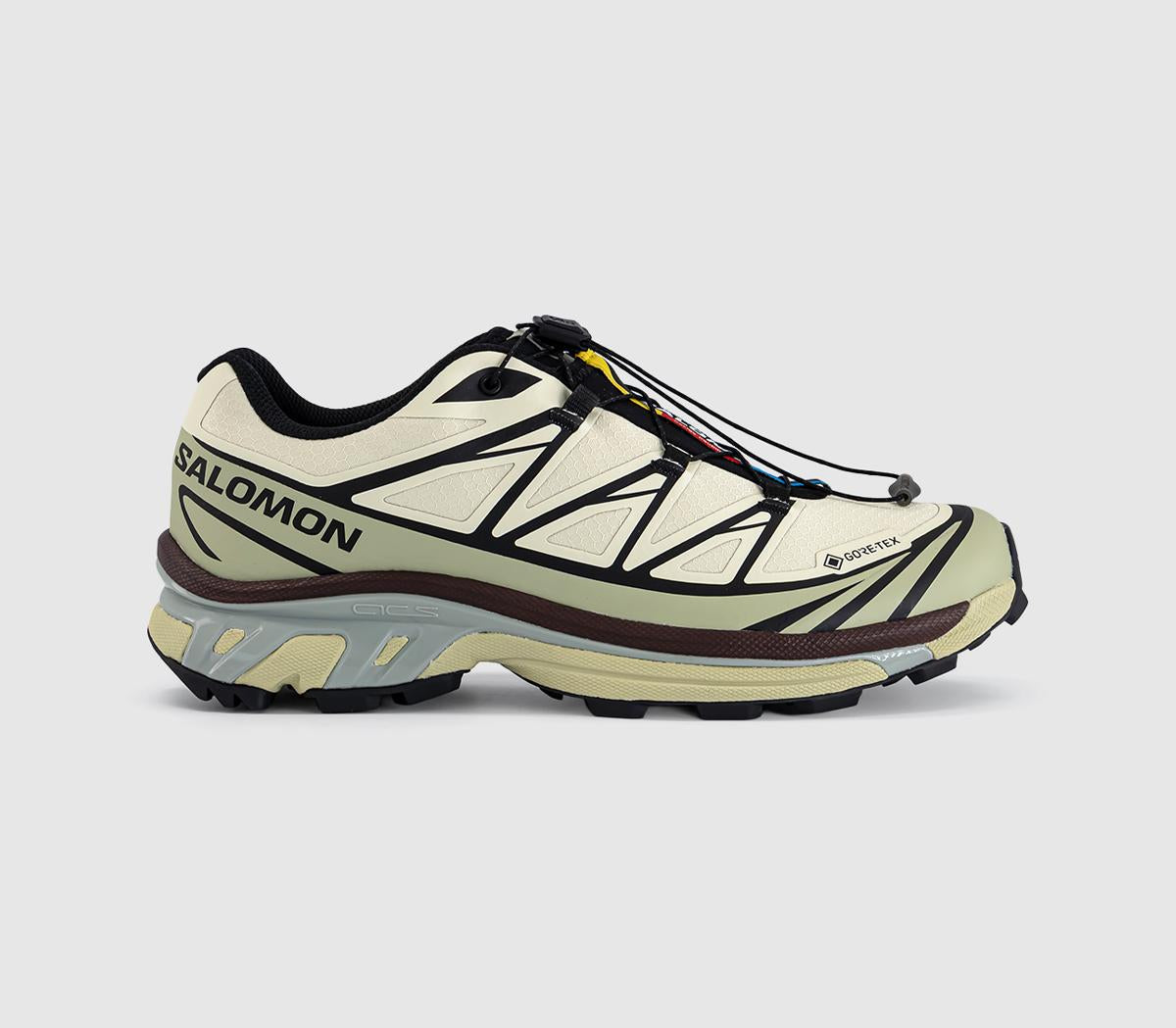 Salomon Xt-6 Gtx Trainers Asparagus Green Tea Bitter Chocolate