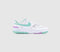 Odd Sizes - Nike Gamma Force White Emerald Rise Rush Fuchsia - UK Sizes Right 5/Left 6