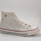 Converse All Star Hi Trainers Heart Vintage White Egret UK Size 6