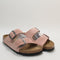 Womens BIRKENSTOCK Arizona Two Strap Sandals Pink Clay Suede UK Size 5 EU38