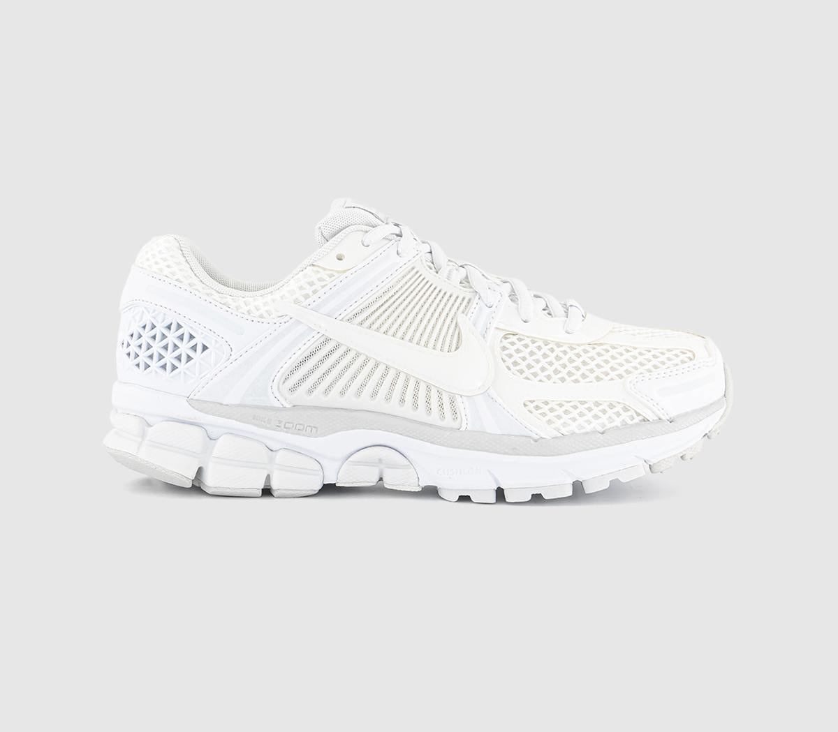 Womens Nike Zoom Vomero 5 Trainers White Platinum Uk Size 4