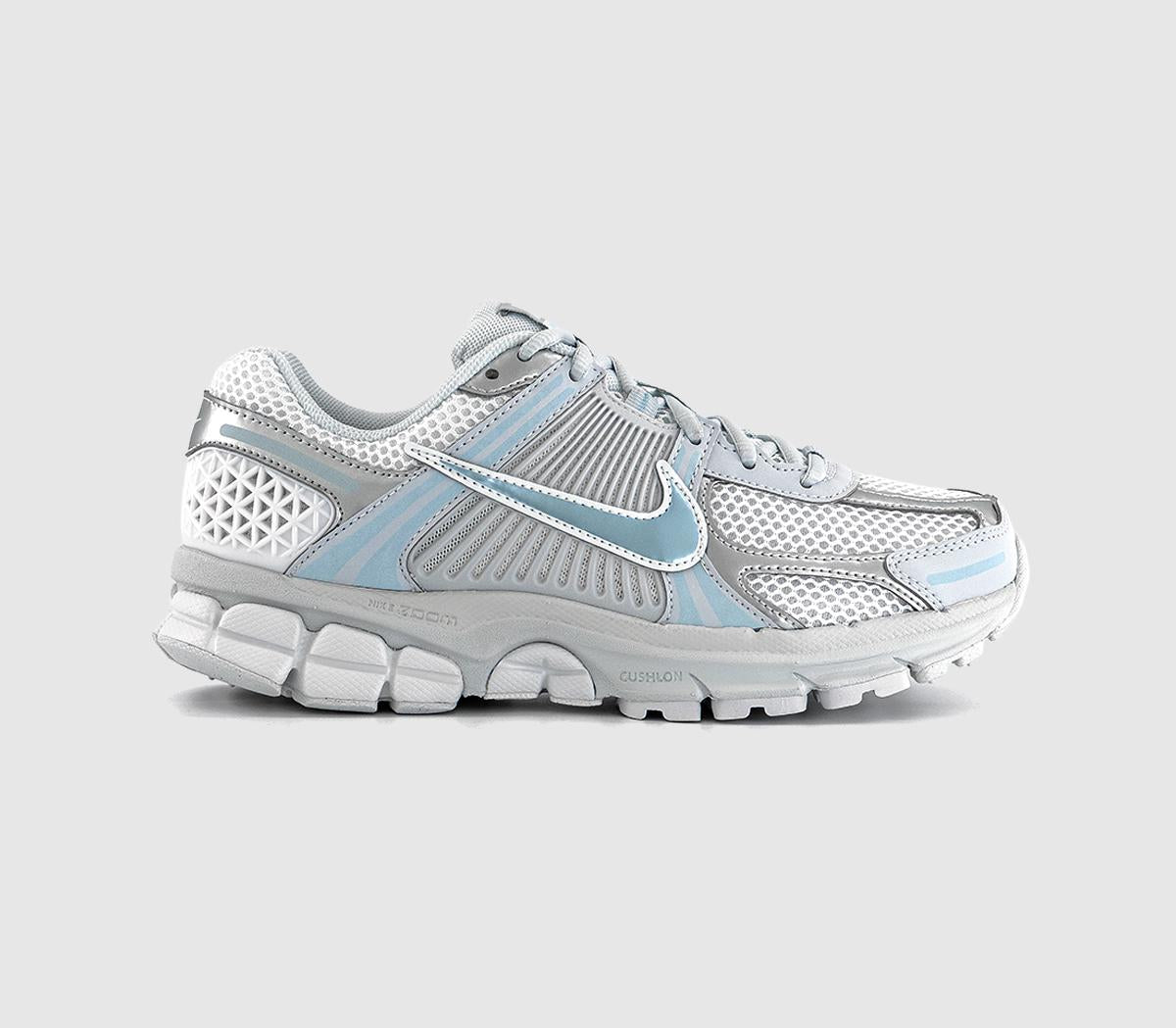 Nike Zoom Vomero 5 Trainers Pure Platinum Celestine Blue