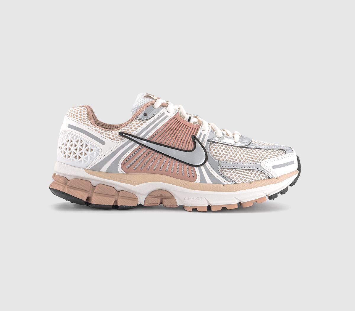 Nike Zoom Vomero 5 Trainers Sail Sail Pearl White Particle Pink