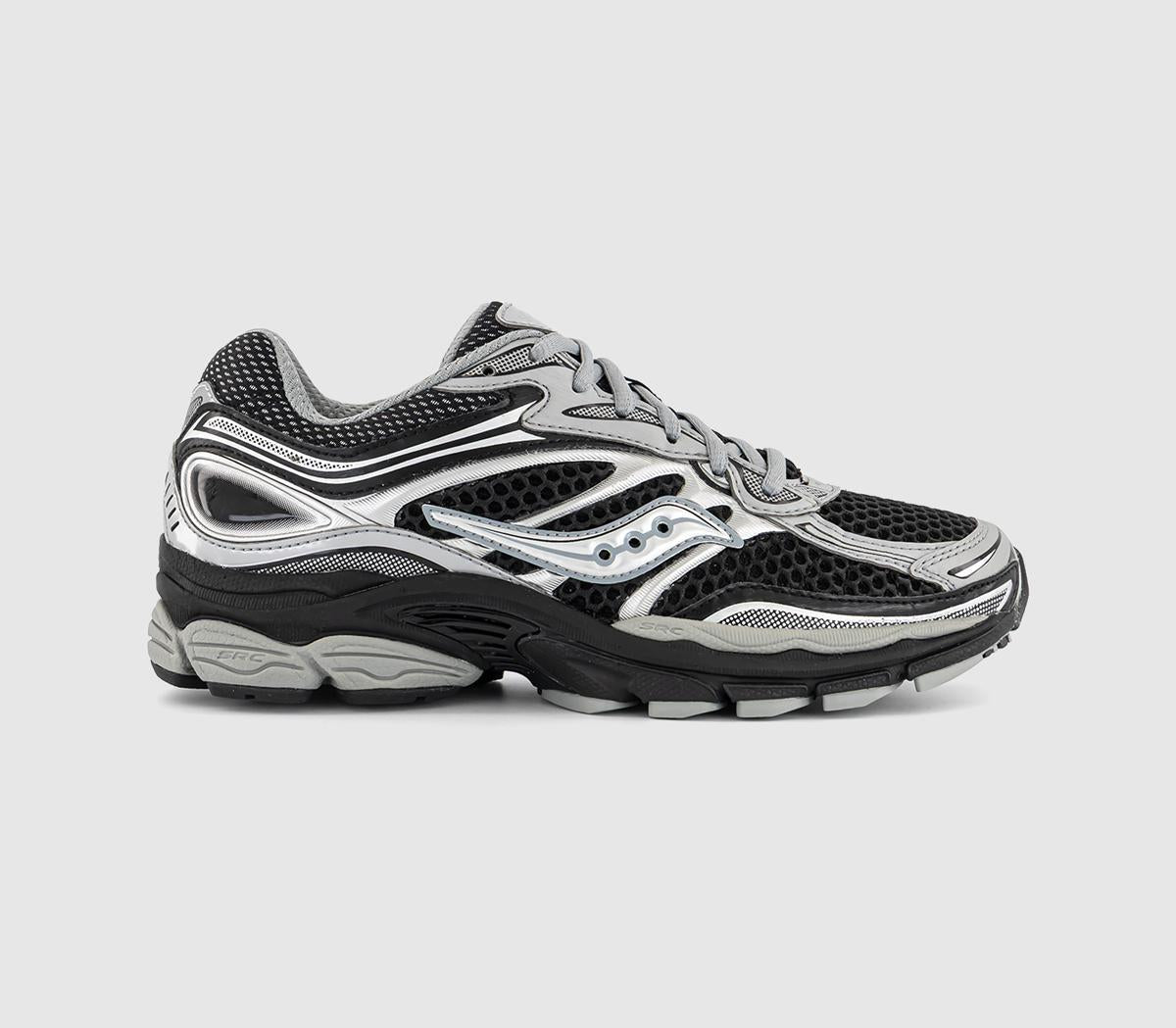Saucony Progrid Omni 9 Trainers Black Silver