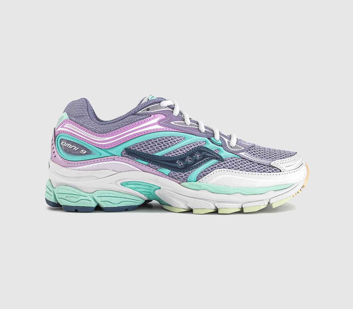 Saucony Progrid Omni 9 Trainers Wisteria Blue
