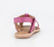 Kids Office Gigi  Infant Flower Leather Sandals Pink Leather