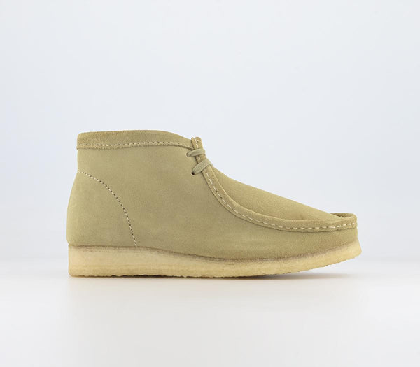 Mens Clarks Originals Clarks Originals Mens Wallabee Boots Maple