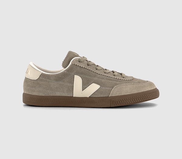 VEJA Panenka Trainers Taupe Pierre Bark F UK Size 6