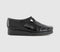 Womens Clarks Original Wallabees Black Patent
