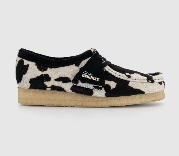 Womens Clarks Originals Wallabee Low Print Hair On