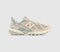 New Balance ML610 Trainers Sandstone Grey Teal