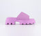 Womens Juicy Couture Baby Track Sandals Cotton Candy Pink