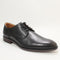 Mens Office Milo Brogue Panel Leather Derby Black Leather