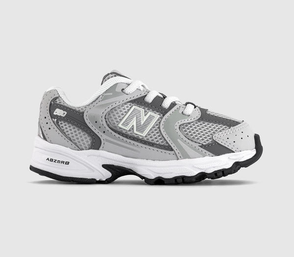 Kids New Balance 530 Infant Trainers Grey Matter