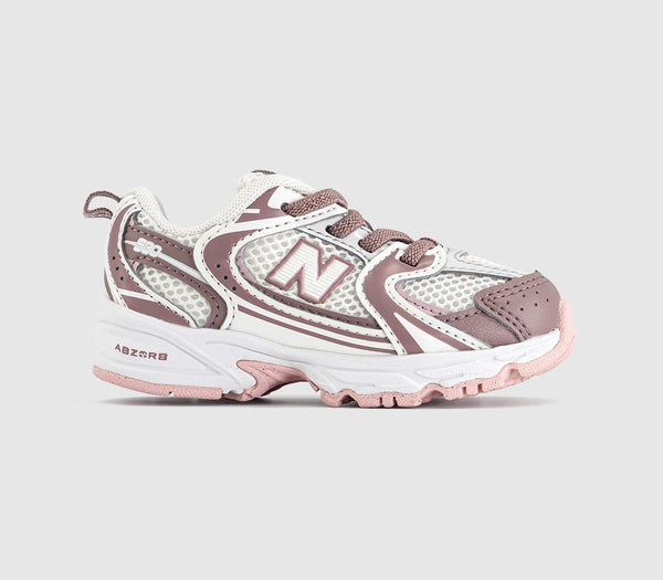 Kids New Balance 530 Infant Trainers Pink Pebble Sea Salt