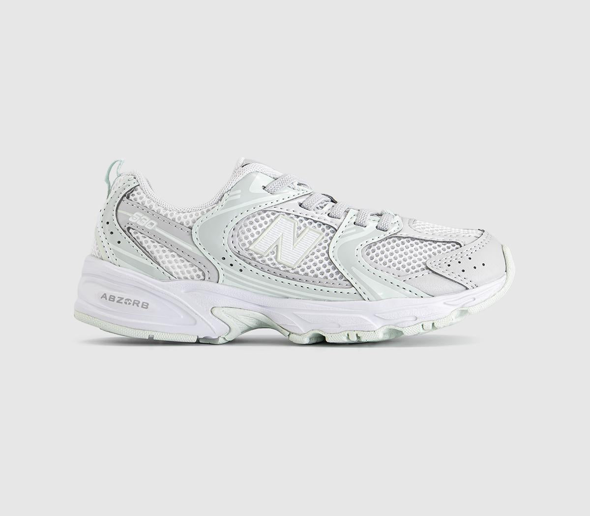 Kids New Balance 530 Youth Grey Matter Mint Water
