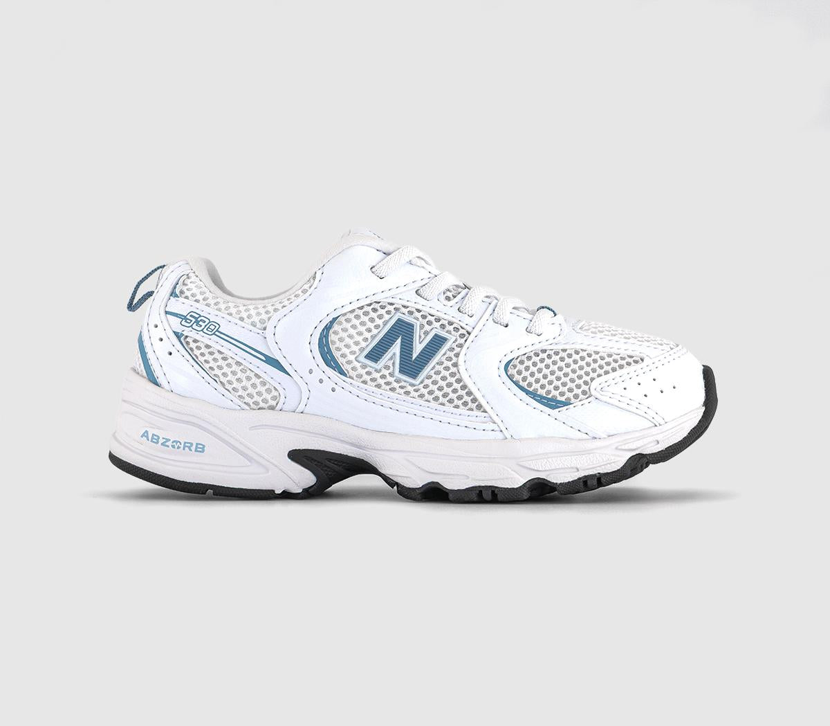Kids New Balance 530 Youth Sea Blue White UK Size 10 youth