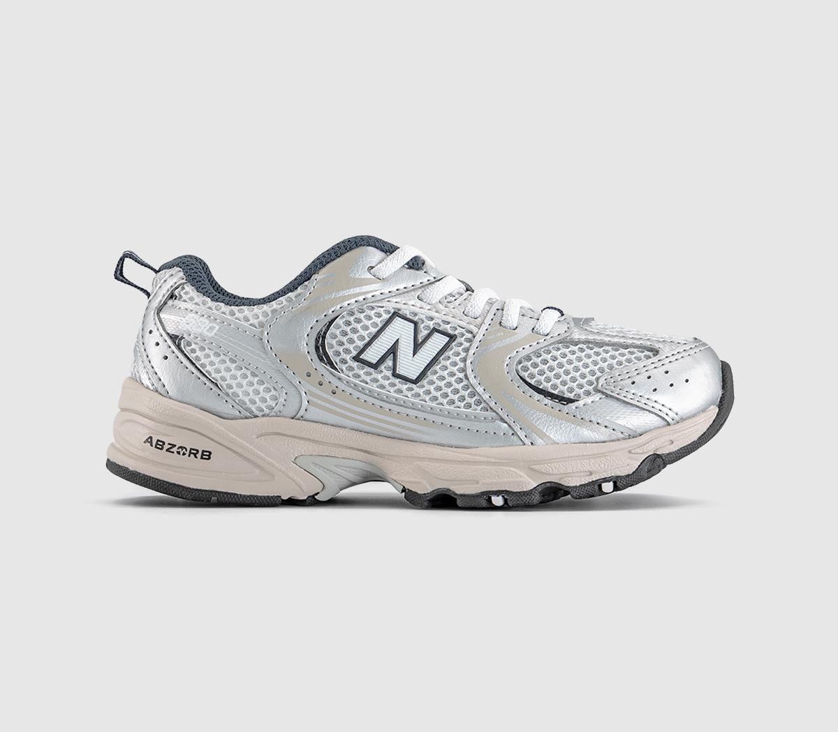 Kids New Balance 530 Youth Trainers Summer Fog - OFFCUTS SHOES by OFFICE