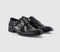 Mens Office Marty Patent Monk Black Patent