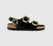 Womens Birkenstock Milano Big Buckle Black