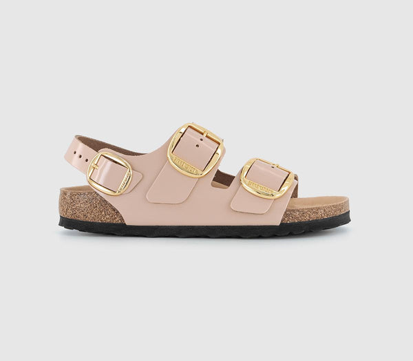 Womens Birkenstock Milano Big Buckle New Beige Hex