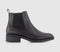 Odd sizes -  Womens Office Avatar Clean Sole Chelsea Boots Black Leather UK Sizes Right 6/Left 5