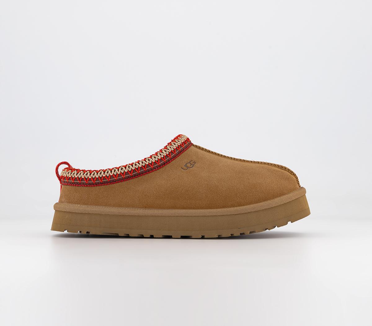 Kids UGG Tazz Slippers Chestnut